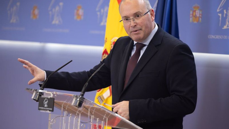 ep el portavoz del pp en el congreso miguel tellado durante una rueda de prensa anterior a la junta ep el portavoz del pp en el congreso miguel tellado durante una rueda de prensa anterior a la junta