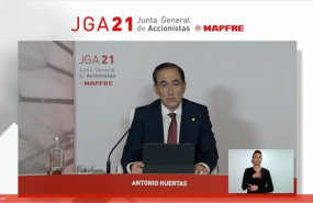 ep el presidente de mapfre antonio huertas en la junta general de accionistas 2021