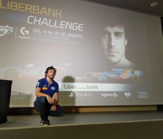 Fernando Alonso presenta la Liberbank Challenge. | EUROPA PRESS ep fernando alonso presentaliberbank challenge
