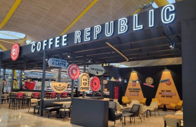 ep ibersol abre un nuevo cofee republic en el aeropuerto de madrid barajas