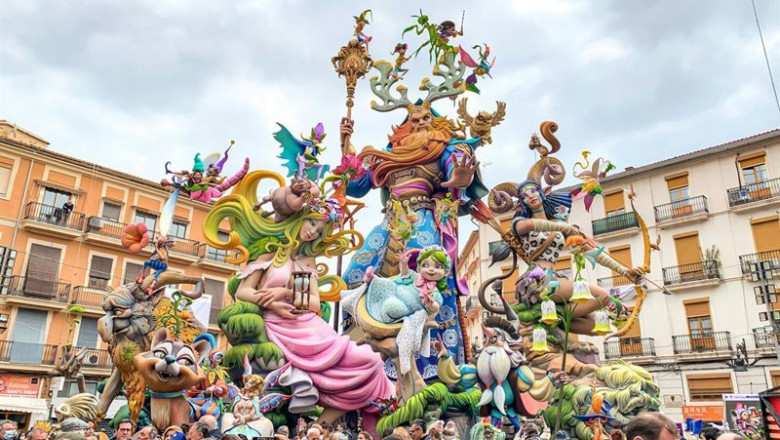 ep imagen de las fallas de valencia ep imagen de las fallas de valencia