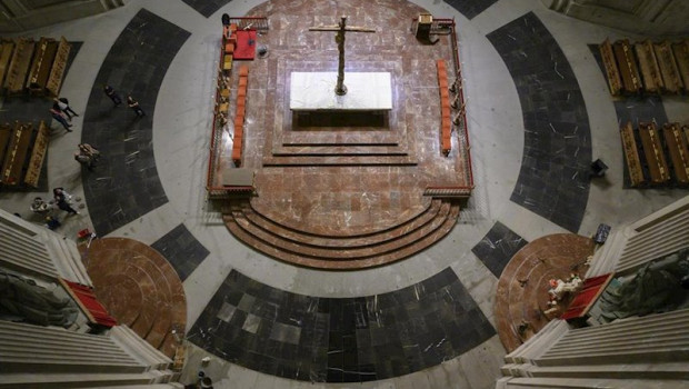 ep interior de la basilica del valle de los caidos
