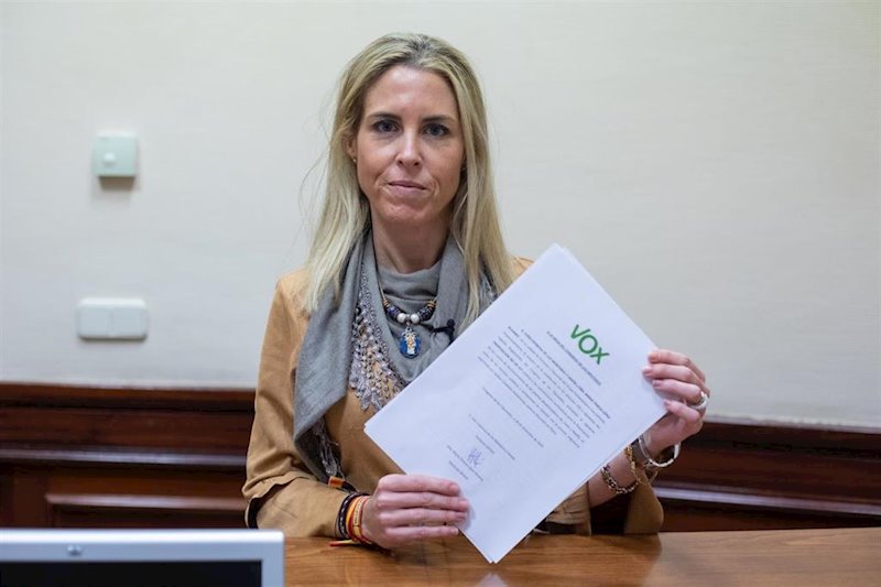 ep la diputada de vox por ceuta teresa lopez