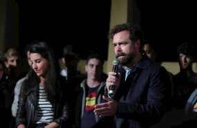 ep la portavoz de vox en la asamblea de madrid rocio monasterio y el portavoz de vox en el congreso
