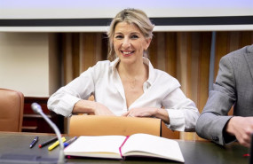 ep la vicepresidenta segunda y ministra de trabajo y economia social yolanda diaz durante una
