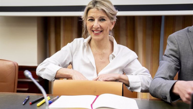 ep la vicepresidenta segunda y ministra de trabajo y economia social yolanda diaz durante una