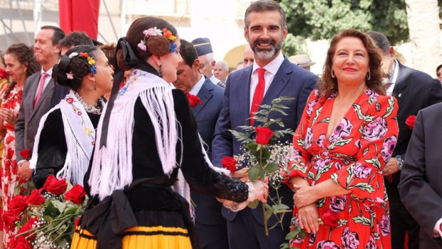 ep los consejeros ramon fernandez pacheco y carmen crespo este jueves en los actos celebrados en