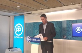 ep presidentepp catalan xavier garcia albiol en ruedaprensa