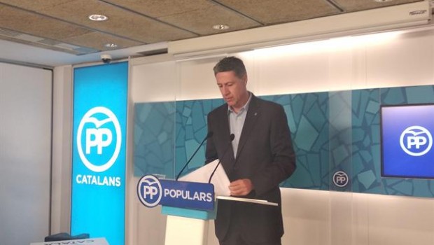 ep presidentepp catalan xavier garcia albiol en ruedaprensa