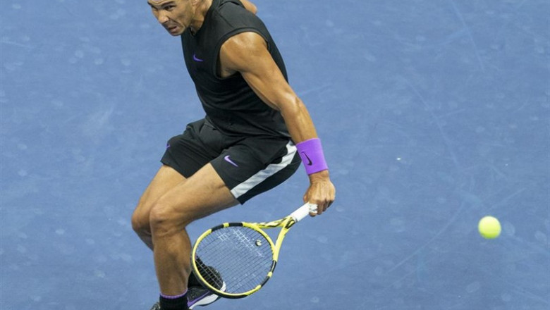 Rafa Nadal, en pleno partido. | Jo Becktold/CSM via ZUMA Wire/dp / DPA ep rafa nadal en pleno partido