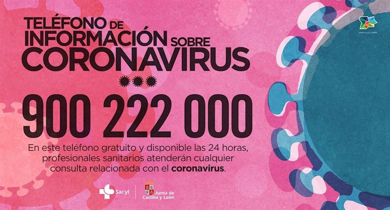 Teléfono de información sobre coronavirus dispuesto por la Consejería al que recomienda llamar antes de acudir a un centro sanitario. | CONSEJERÍA DE SANIDAD - Archivo ep telefono de informacion sobre coronavirus dispuesto por la consejeria al que recomienda llamar