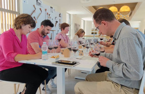 ep toneleria murua lidera la investigacion sobre el aporte del roble americano al vino en funcion de