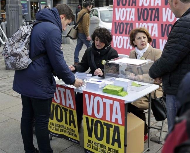 Votación ciudadana realizada por el Ayuntamiento de Madrid en febrero de 2017 | AYUNTAMIENTO DE MADRID ep votacion ciudadana realizadaayuntamientomadridfebrero2017
