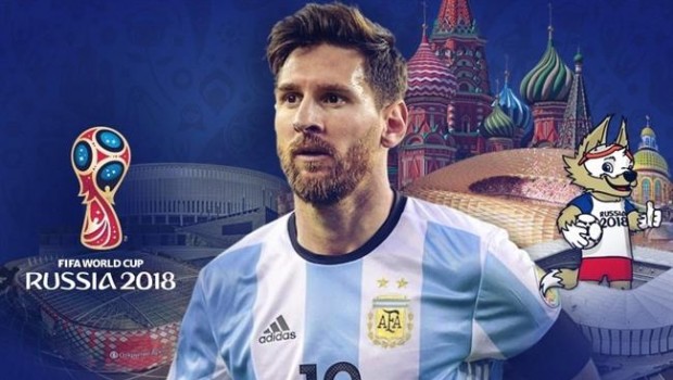 Leo Messi en el Mundial de Rusia. liooo