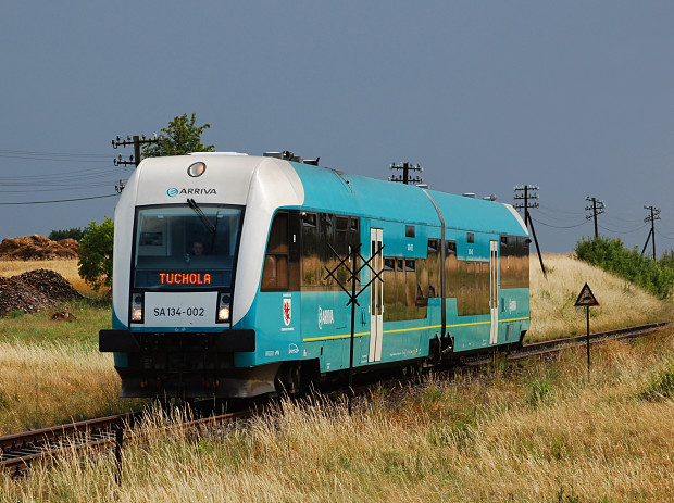 Arriva train in Poland Arriva train in Poland