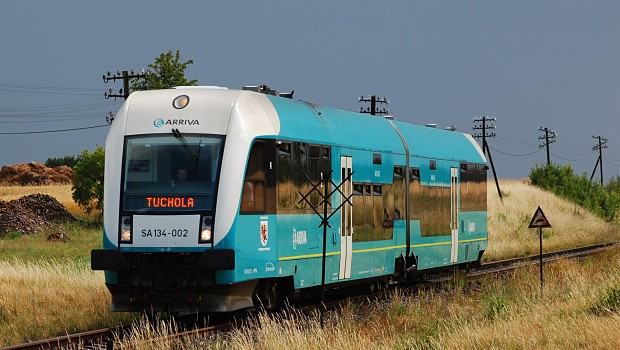 Arriva train in Poland