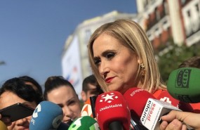 cristina cifuentes mesa informativa medios