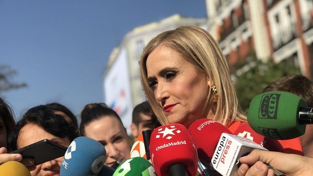cristina cifuentes mesa informativa medios