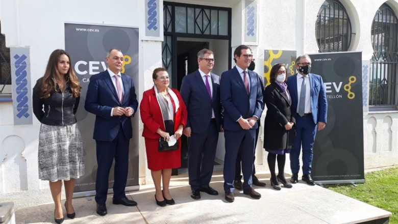 Antonio Garamendi durante su visita a Castelló | EUROPA PRESS ep antonio garamendi durante su visita a castello