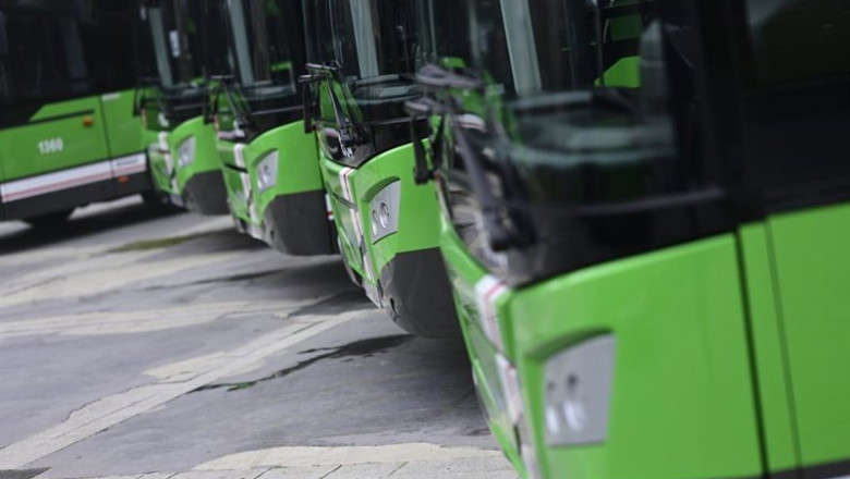 ep archivo   autobuses interurbanos en majadahonda