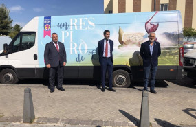 ep archivo   el presidente de la diputacion eduardo moran el consejero de supermercados plaza pedro