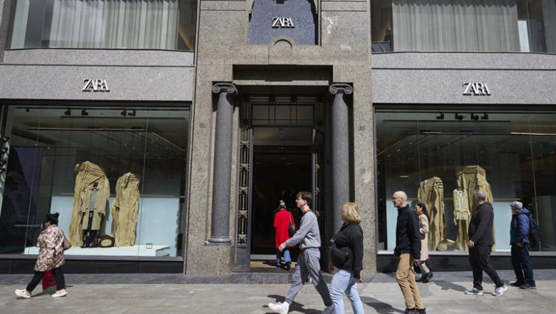 ep archivo   fachada de una tienda de zara a 26 de marzo de 2025 en madrid espana