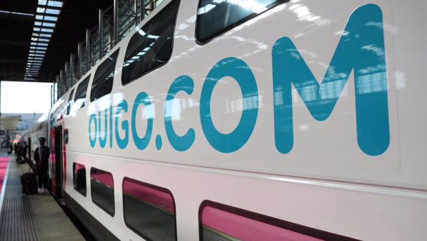ep archivo   un tren estacionado de ouigo