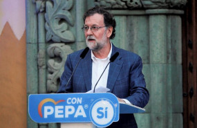 ep el ex presidente del gobierno mariano rajoy durante el mitin de presentacion oficial de pepa ep el ex presidente del gobierno mariano rajoy durante el mitin de presentacion oficial de pepa