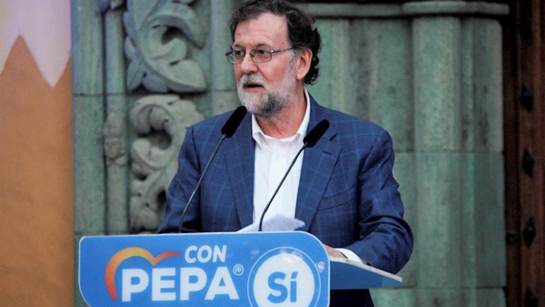 El ex presidente del Gobierno Mariano Rajoy | EUROPA PRESS - Archivo ep el ex presidente del gobierno mariano rajoy durante el mitin de presentacion oficial de pepa