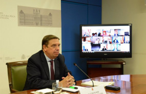 ep el ministro de agricultura pesca y alimentacion luis planas en la sectorial de agricultura que se