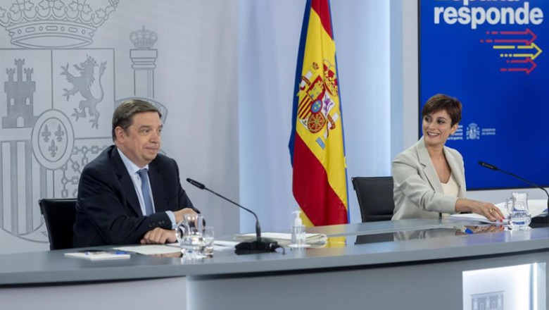 El ministro de Agricultura, Pesca y Alimentación, Luis Planas, y la ministra Portavoz, Isabel Rodríguez | Alberto Ortega - Europa Press ep el ministro de agricultura pesca y alimentacion luis planas y la ministra portavoz isabel