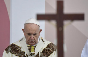 ep el papa francisco en el estadio zimpeto en maputo mozambique celebrando una misa el dia 6 de