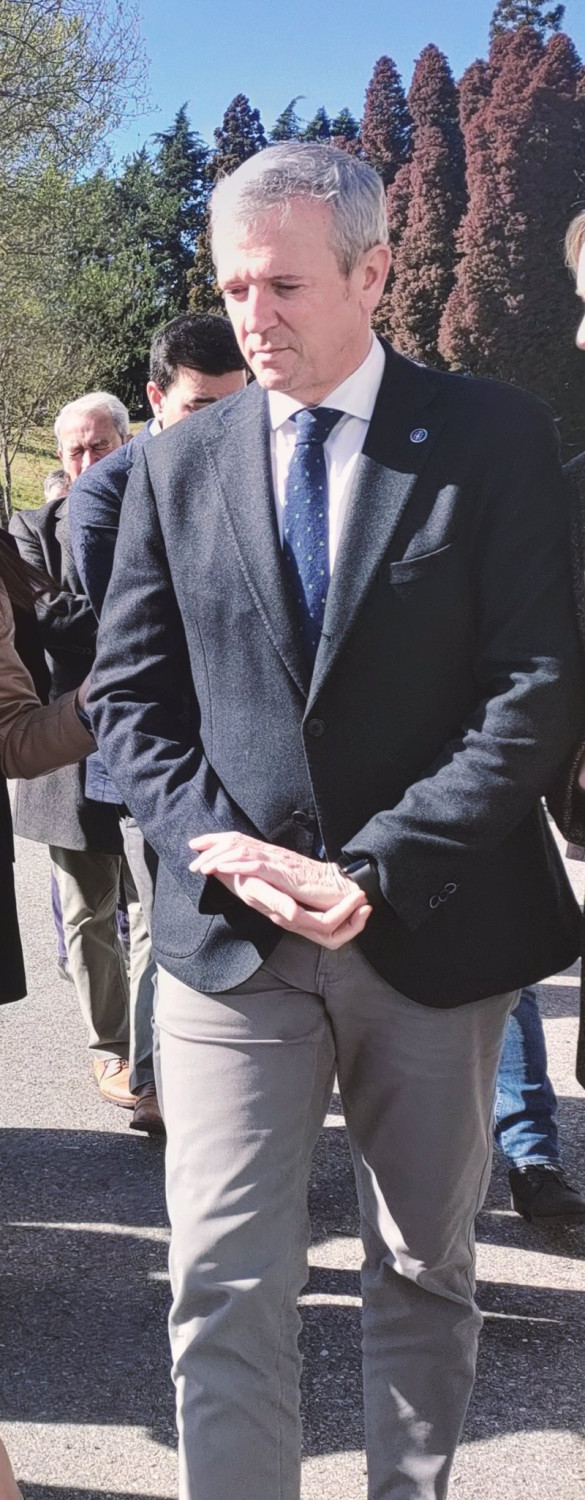 ep el presidente de la xunta alfonso rueda en una visita a las antiguas instalaciones del hospital ep el presidente de la xunta alfonso rueda en una visita a las antiguas instalaciones del hospital