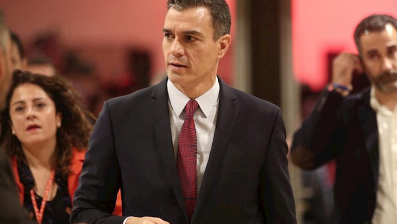 ep el presidente del gobierno en funciones y secretario general del psoe pedro sanchez a su llegada