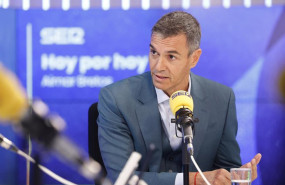 ep el presidente del gobierno pedro sanchez durante la entrevista para la cadena ser de este lunes