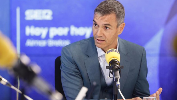 ep el presidente del gobierno pedro sanchez durante la entrevista para la cadena ser de este lunes