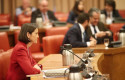 ep la ministra de industria comercio y turismo en funciones reyes maroto durante una reunion de la ep la ministra de industria comercio y turismo en funciones reyes maroto durante una reunion de la
