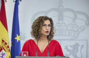 ep la ministra portavoz del gobierno y ministra de hacienda maria jesus montero durante la rueda de