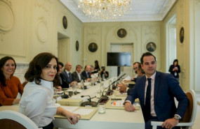 ep la presidenta de la comunidad de madrid isabel diaz ayuso durante el consejo de gobierno