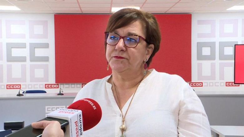 La secretaria confederal de Acción Sindical y Empleo de CCOO, Mari Cruz Vicente. | EUROPA PRESS ep la secretaria confederal de accion sindical y empleo de ccoo mari cruz vicente