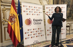 ep la secretaria de estado de la espana global irene lozano durante un acto