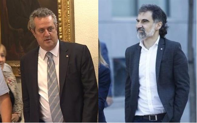 Montaje de Joaquim Forn y Jordi Cuixart | EUROPA PRESS ep montajejoaquim fornjordi cuixart