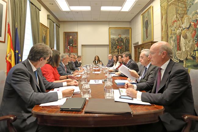 Reunión de seguimiento de la huelga en Catalunya | MINISTERIO DE FOMENTO ep reunionseguimientola huelgacatalunya