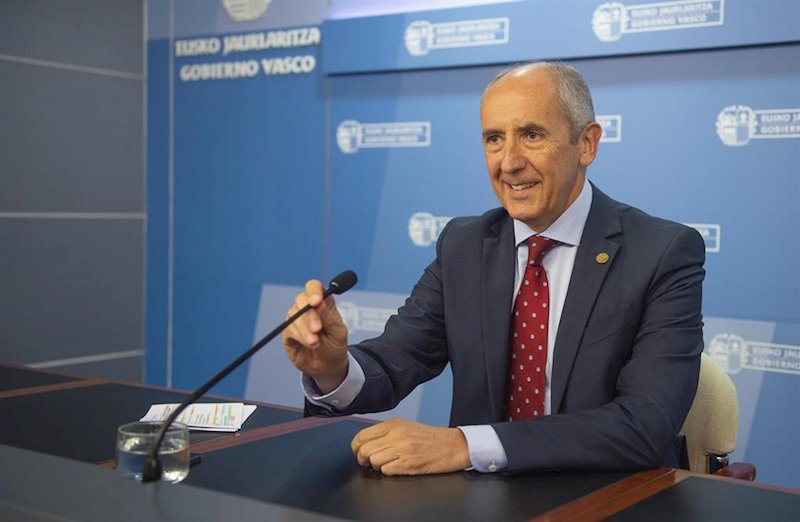 ep rueda de prensa posterior al consejo de gobierno del portavoz del ejecutivo vasco josu erkoreka