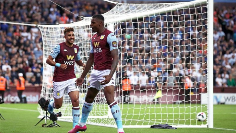 Wesley celebra su primer gol con el Aston Villa | Nick Potts/PA Wire/dpa ep wesley celebra su primer gol con el aston villa