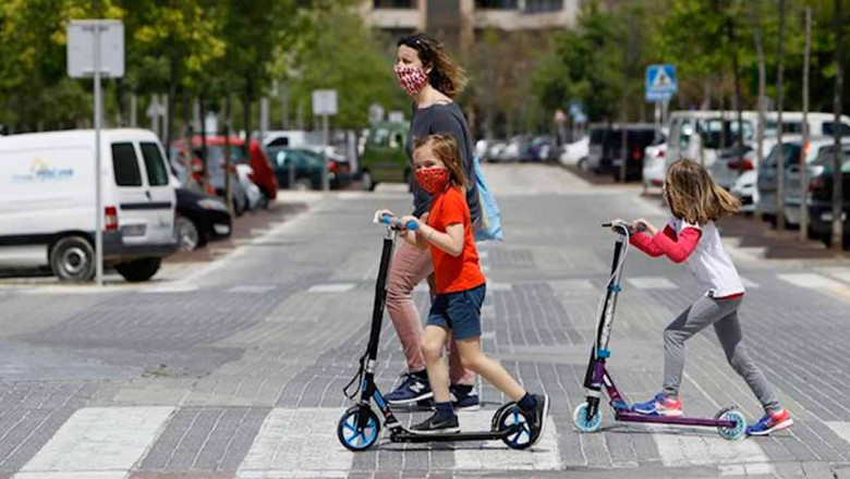 paseo menores niños coronavirus paseo menores niños coronavirus
