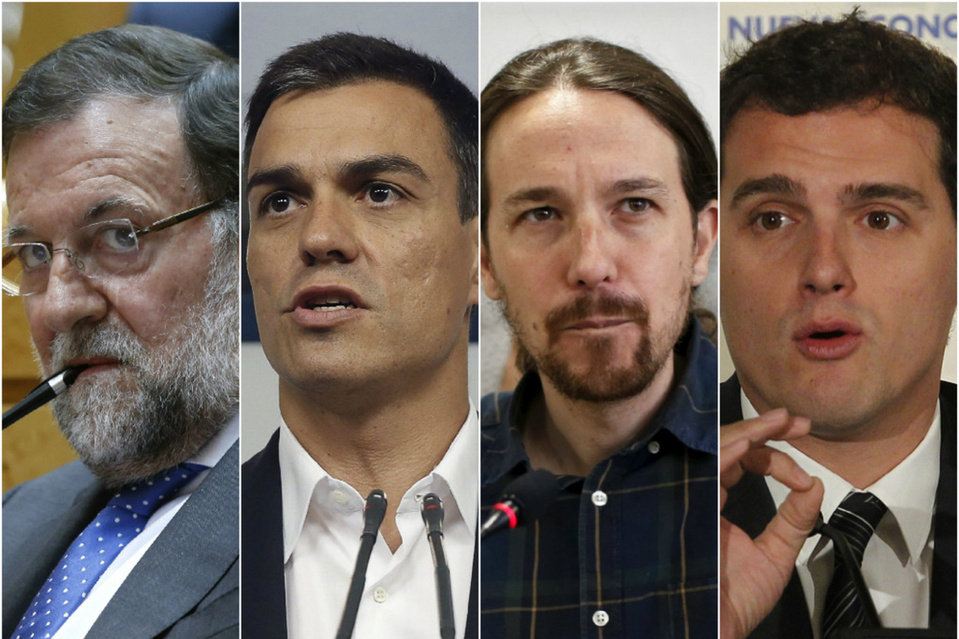 rajoy-iglesias-rivera-sanchez rajoy-iglesias-rivera-sanchez