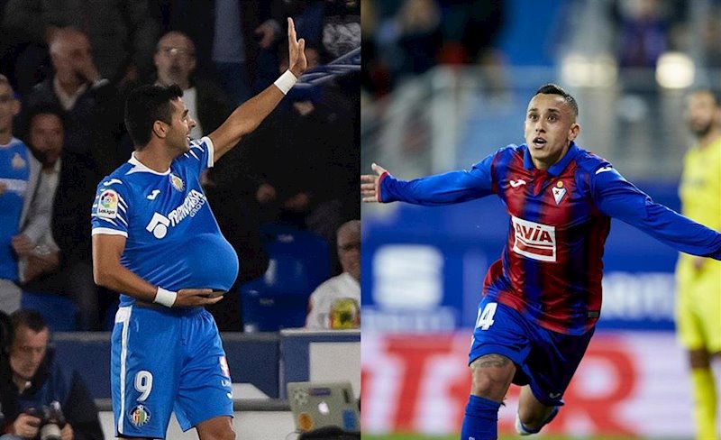 ep angel y orellana celebran sus goles en la undecima jornada