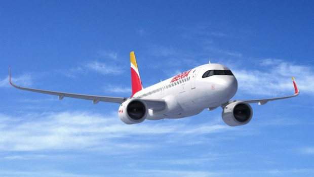 ep archivo   avion de iberia imagen de archivo 20260120200103