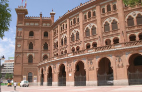 ep archivo   exterior de la plaza de toros de las ventas